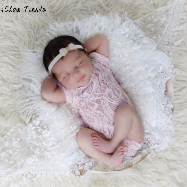 Baby Cap Newborn Bowknot Ribbon Lace Conjoined