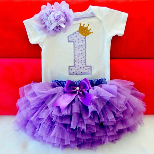 One Year Old Baby Girls Clothes for Birthday Party